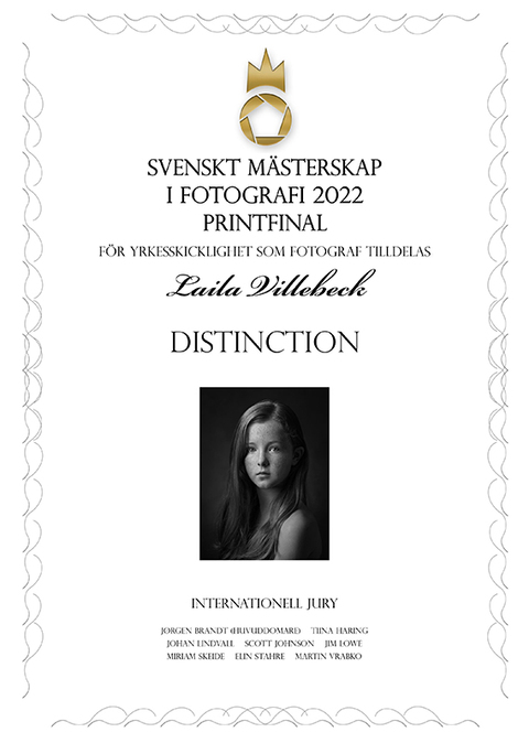 SM guld i fotografi i kategorin Barn 2022