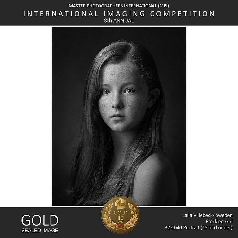MPI IIC Gold Award 2022, child portrait