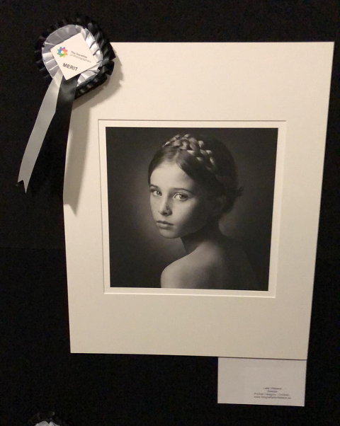 Bilden Freckles blev finalist i SWPP print competition 2019